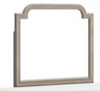MIRROR BEDROOM MIRROR JORLAINA B922-36 89.5CM*106.6CM*3.5CM TEXTURAL LIGHT GRAY