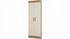 Cabinet Uruguay 0184R-355 2 Doors  H183*W62*D32Cm Canela/ Off White ( Limited 3 Months Warranty )