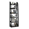 Bookcase Floripa 4364 6 Shelves  60*30*183.5Cm Black (Limited 3 Months Warranty)