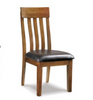DINING CHAIR RALENE D594-01 102.2CM*49.5CM*57.4CM MEDIUM BROWN