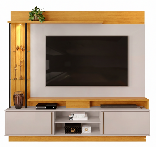 Tv Stand Martino 23962257 Up To 70  200*185*39Cm Cedar/Bali (Limited 3 Months Warranty)