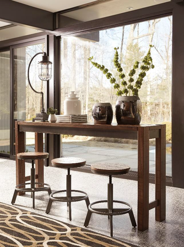 DINING LONG COUNTER TORJIN D440 (TABLE + 6 STOOLS) PACKAGE