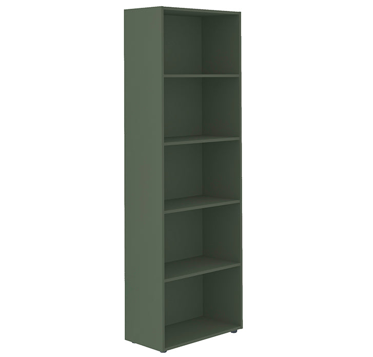 Bookcase Multy 4583 Five Shelves  60*30*180Cm Mint  (Limited 3 Months Warranty)