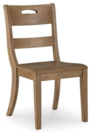 CHAIR DINING ROOM SIDE CHAIR (2/CN) MYLARKEN D606-01 93.3CM*48.2CM*59.6CM GLAZED
