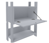 Bookcase Match 4372 4 Shelves  63*32*166Cm White (Limited 3 Months Warranty)