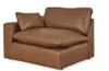SOFA EMILIA LAF CORNER FEATHER LEATHER 1270mm W x 1092.2mm D x 838.2mmH 3090164