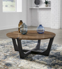 COFFEE TABLE ROUND COCKTAIL TABLE HANNEFORTH T726-8