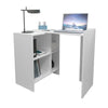 Office Table 2562 1 Shelve  79.8*121.5*37.5Cm White  (Limited 3 Months Warranty)