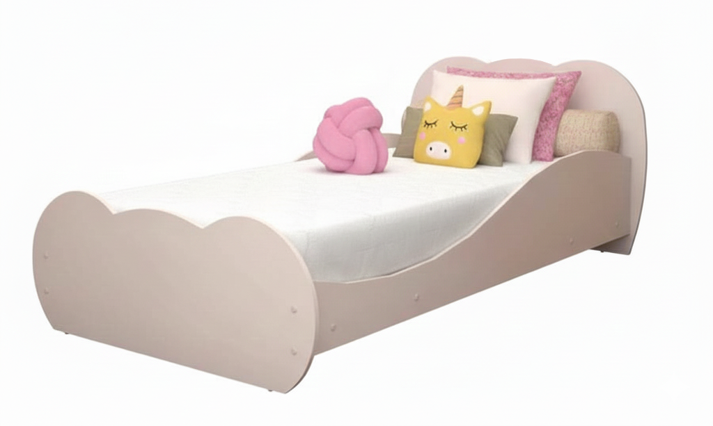 Beds L2761 Single Holds Up Max 80Kg  White (Limited 3 Months Warranty)