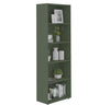 Bookcase Multy 4583 Five Shelves  60*30*180Cm Mint  (Limited 3 Months Warranty)