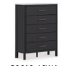 Bed FIVE DRAWER CHEST Fargenta B2618-46W1