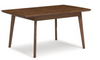 TABLE RECT DRM BUTTERFLY EXT TABLE  LYNCOTT D615-35 75.5CM*91.4CM*162.5CM WOOD-TONE