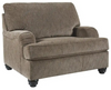 SOFA BRAEMAR ONE SEATER DISCOUNT NO WARRANTY BROWN
