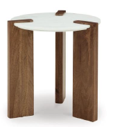 TABLE ISANTI ROUND END T652-6 565.15mm W x 565.15mm D x 574.8mm H