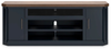 TV STAND LANDOCKEN XL TV STAND W/FIREPLACE OPTION W402-68 83.8CM*211.7CM*50.4CM BROWN/BLUE
