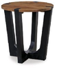 ROUND END TABLE HANNEFORTH T726-6