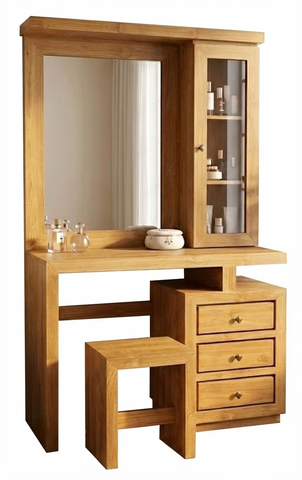 Dresser Minimalis 1 Door & 3 Drawers N-Wb