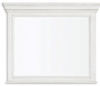 DRESSER KANWYN BEDROOM MIRROR B777-36 96.5CM*115.5CM*7.6CM WHITEWASH