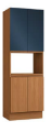 Kitchen R629-CNAZP oven cabinet 220H X 70W X 52D cm canela/dark blue (limited 3 months warranty)