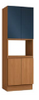 Kitchen R629-CNAZP oven cabinet 220H X 70W X 52D cm canela/dark blue (limited 3 months warranty)