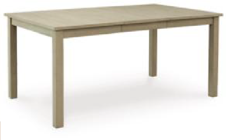 Dining RECT DINING ROOM EXT TABLE Calmoro D602-35