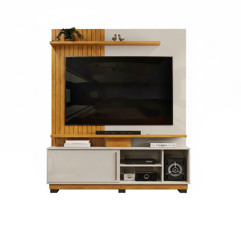 Tv Stand Atenas 26125257 Up To 65  150*184.5*39Cm Cedar/Bali (Limited 3 Months Warranty)