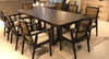 TABLE + 8 CHAIRS COMBO D856-35 D841-02A