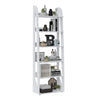 Bookcase Floripa 4363 6 Shelves  60*30*183.5Cm White (Limited 3 Months Warranty)