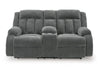 SOFA DBL REC PWR LOVESEAT W CONSOLE GREELY BEND 2140596