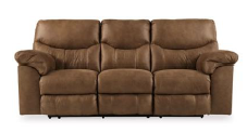 SOFA BOXBERG RECLINING THREE SEATER 3380288 104.1CM*236.2CM*104.1CM BARK