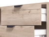 Tv Stand Vandea 2 Doors With 2 Drawers  182.5*40*54.5Cm Oak/Black  (Limited 3 Months Warranty)