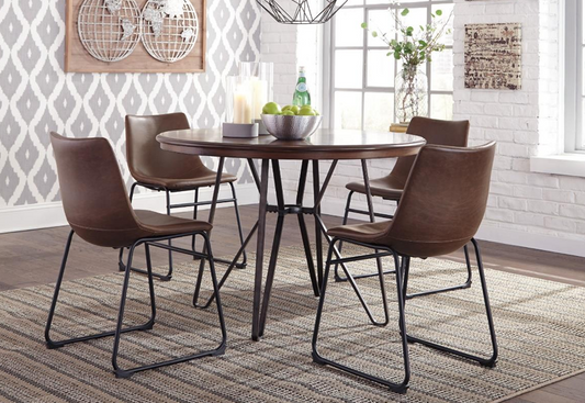 Dining Table Centiar (1 table + 5 Chairs) Package
