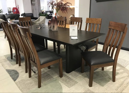 Dining Table Bruxworth/Ralene Package (1 table + 8 Chairs)