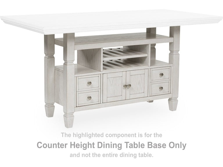 DINING COUNTER TABLE BASE ROBBINSDALE D642-13B