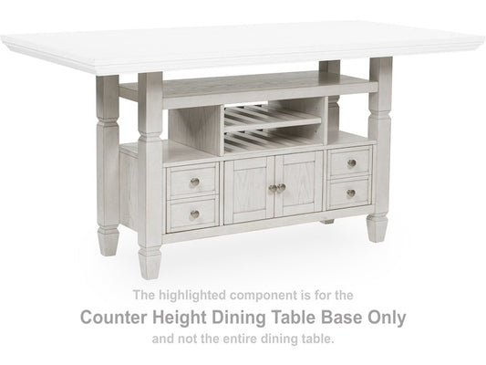 DINING COUNTER TABLE BASE ROBBINSDALE D642-13B
