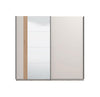 Wardrobe Belfort 220 Og 2 Sliding Doors  220*62*205Cm Off White  (Limited 3 Months Warranty)