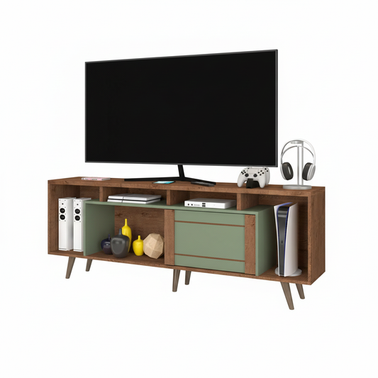 Tv Stand Roma 1380R-464 Rack  65.0Cm*180.0Cm*34.0Cm  (Limited 3 Months Warranty)