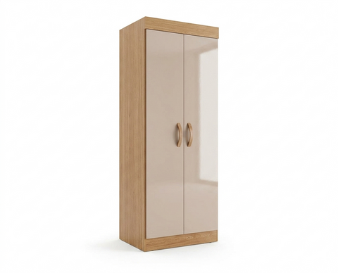 Cabinet Uruguay 0184R-490 2 Doors  H183*W62*D32Cm Acacia/Reflecta Shine (Limited 3 Months Warranty)
