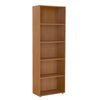 Bookcase Multy 4624 Five Shelves  60*30*180Cm Cherry  (Limited 3 Months Warranty)