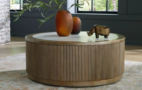 COCKTAIL TABLE ROUND CAMDILL T808-8