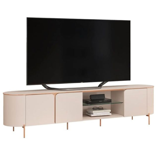 Tv Stand Areta 35812174 218*57*45Cm  Off White (Limited 3 Months Warranty)