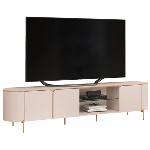 Tv Stand Areta 35812174 218*57*45Cm  Off White (Limited 3 Months Warranty)