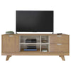 Tv Stand Michigan 4226 Up To 65 / 1 Door + 4 Niches  160*41.5*63Cm Pine/Off White (Limited 3 Months Warranty)