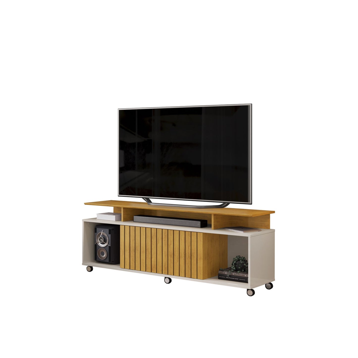 Tv Stand Tomy 33188257 Up To 60  150*60*36Cm Cedar/Bali  (Limited 3 Months Warranty)
