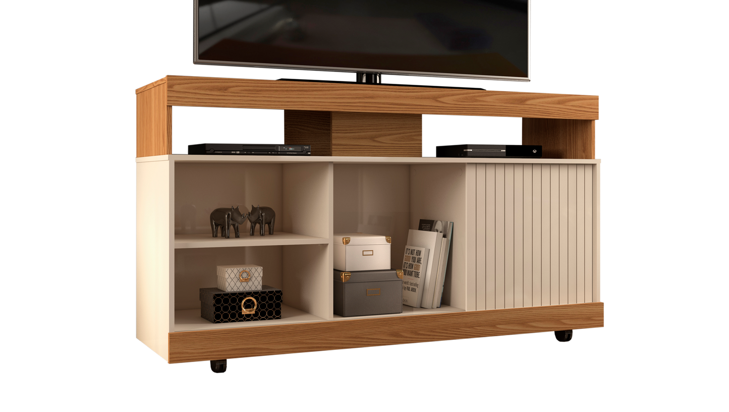 Tv Stand Dili 23139222 Up To 60  160*67.7*37.2Cm Freijo/Off White  (Limited 3 Months Warranty)