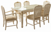 Dining Set Racoco Table + 6 Rattan Chairs Wb
