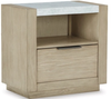 NIGHT STAND HENNINGTON ONE DRAWER B756-91W9 67.8CM*70.0CM*43.1CM BISQUE