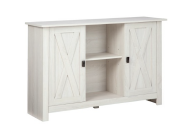 LIVING TURNLEY ACCENT CABINET A4000326 76.5CM*116.8CM*33.3CM DISTRESSED WHITE