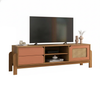 Tv Stand Nature 4578 Up To 65 /1 Door With 2 Drawers  160*40*53Cm Oak/Terracotta (Limited 3 Months Warranty)