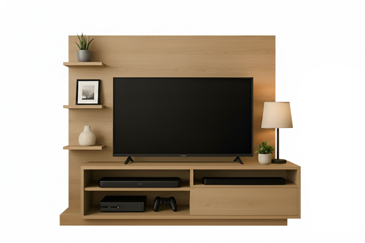 Tv Stand 3096.0007 With Sliding Door  174.2*155*36.5Cm Freijo  (Limited 3 Months Warranty)